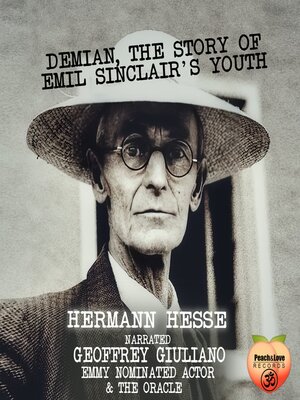 cover image of Demian, the Story of Emil Sinclair's Youth